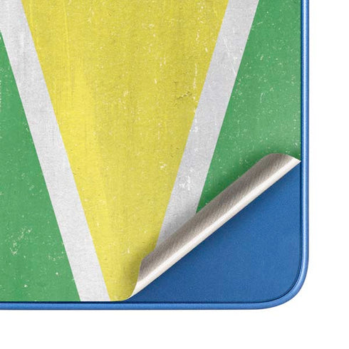 Guyana Flag Distressed Moto G Play 4G (2024) Skin